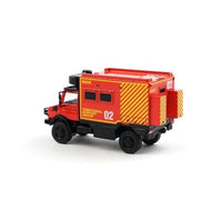 X8-06 拓意(XCARTOYS) 1/64 アルマジロ クローラー (ウニモグ U4000) レスキュー車仕様