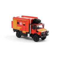 X8-06 拓意(XCARTOYS) 1/64 アルマジロ クローラー (ウニモグ U4000) レスキュー車仕様