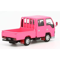 T66638 MODEL1 1/64 いすゞ エルフ(ELF) ダブルキャブ カスタムバージョンピンク RHD
