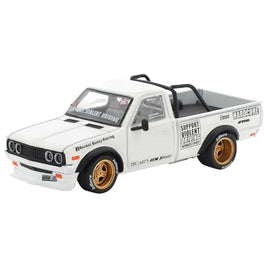 PR640350 POP RACE 1/64 PANDEM DATSUN 620 WHITE