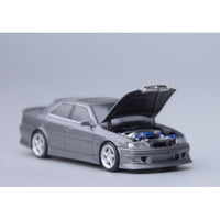 C33701 Focal Horizon x Model 1 1/64 Toyota Chaser JZX100 Custom Version Gunmetal