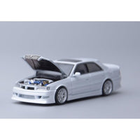 C33702 Focal Horizon x Model 1 1/64 Toyota Chaser JZX100 Custom Version Pearl White
