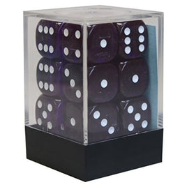 16mm 角丸ダイス(12個入) 紫