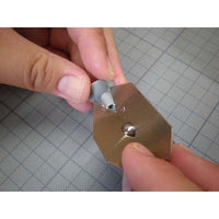 AL-K294 シモムラアレック 職人堅気 樹脂の筒内外精密切削ツール PINWHEEL 2(ピンホイール 2)