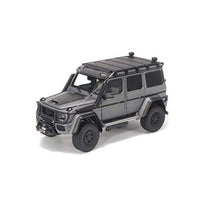 860307 ALMOST REAL 1/18 Brabus 550 Adventure Mercedes-Benz G500 4x4^2 - 2017 - Monza Grey Magno