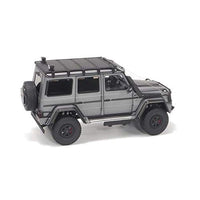 860307 ALMOST REAL 1/18 Brabus 550 Adventure Mercedes-Benz G500 4x4^2 - 2017 - Monza Grey Magno