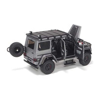 860307 ALMOST REAL 1/18 Brabus 550 Adventure Mercedes-Benz G500 4x4^2 - 2017 - Monza Grey Magno