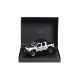 460542 ALMOST REAL 1/43 Brabus G 800 Adventure XLP - 2020 - Rocket Silver Matte