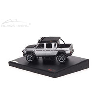 460542 ALMOST REAL 1/43 Brabus G 800 Adventure XLP - 2020 - Rocket Silver Matte