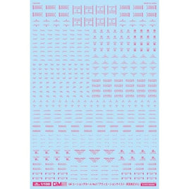 GM-767 1/100 GMコーションデカールNo.2「アヴィエーション・英語#2」エースピンク