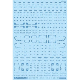 GM-781 1/144 GM ラインデカール No.3「with コーション」#1グレイッシュブルー