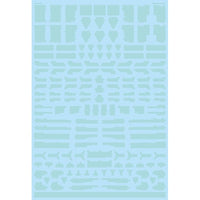 GM-799 1/100 GMコーションデカールNo.9「オペレーションテキスト#1」クリア&ネオンジュエルグリーン