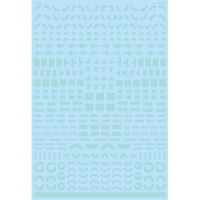 GM-808 1/144 GMコーションデカールNo.12「オペレーションテキスト#2」クリア&ネオンジュエルグリーン