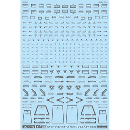 GM-813 1/100 GM コーションデカール No.16「リアルスタイル#2」ダークグレー
