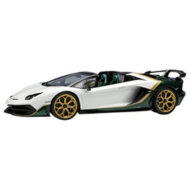 EML079A EIDOLON 1/18 Aventador SVJ Roadster 2020 Ad Personam 2 tone paint パールホワイト/ヴェルデハイドラ