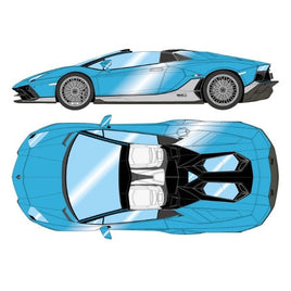 EM701 EIDOLON 1/43 Lamborghini Aventador LP780-4 Ultimae Roadster 'Tribute Miura Roadster' 2022 アズー