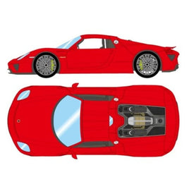 EML045C EIDOLON 1/18 Porsche 918 Spyder 2011 ガーズレッド