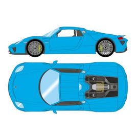 EML045D EIDOLON 1/18 Porsche 918 Spyder 2011 リビエラブルー