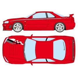 EM436C EIDOLON 1/43 NISSAN SKYLINE GT-R (BNR34) NISMO R-tune アクディブレッド