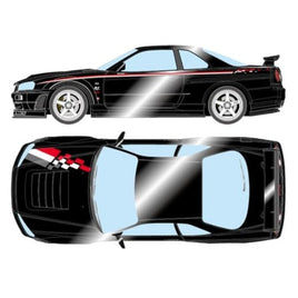 EM436D EIDOLON 1/43 NISSAN SKYLINE GT-R (BNR34) NISMO R-tune ブラックパール