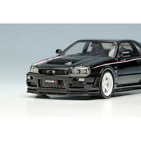 EM436D EIDOLON 1/43 NISSAN SKYLINE GT-R (BNR34) NISMO R-tune ブラックパール