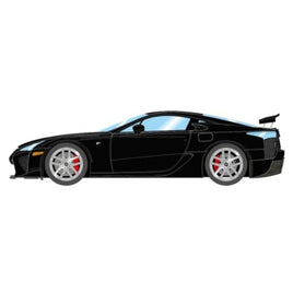 EML111B EIDOLON 1/18 Lexus LFA 2010 Rear Wing up ブラック
