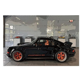 EM427R EIDOLON 1/43 Singer 911 DLS ブラック/オレンジストライプ