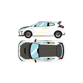EM656B EIDOLON 1/43 Toyota GRMN Yaris Circuit Package 2022 プラチナホワイトパールマイカ