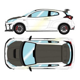 EML133B EIDOLON 1/18 Toyota GRMN ヤリス サーキットPKG2022 プラチナホワイトパールマイカ