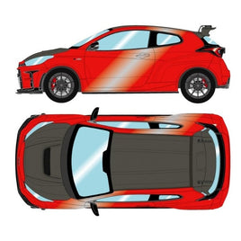 EML133D EIDOLON 1/18 Toyota GRMN ヤリス サーキットPKG2022 エモーショナルレッド2