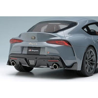 EML096B EIDOLON 1/18 Toyota GR Supra RZ (A91) 2022 Japanese ver. ヴォルカニッシュアッシュグレーメタリック