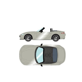 EM764E EIDOLON 1/43 Mazda Roadster (ND) '990S' 2022 プラチナクオーツメタリック