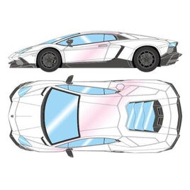 EM285K EIDOLON 1/43 Lamborghini Aventador LP720-4 50° Anniversario 2013 パールホワイト(ピンクエフェクト)