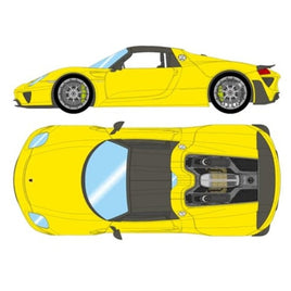 EML089C EIDOLON 1/18 Porsche 918 Spyder Weissach package 2011 Martini stripe シグナルイエロー