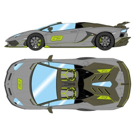 EML030G EIDOLON 1/18 Lamborghini Aventador SVJ 63 Roadster 2019 グリジオアケーソ
