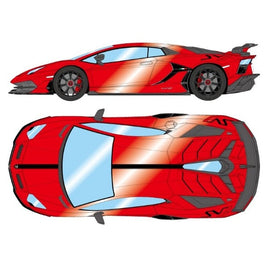 EM438L EIDOLON 1/43 Lamborghini Aventador SVJ 2018 (Leirion wheel) ロッソマーズ/ブラックストライプ