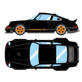 EML018R EIDOLON 1/18 Singer 911 DLS 2023 ブラック/オレンジスプライト