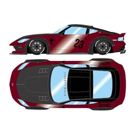 EB023E EIDOLON 1/43 lb nation Fairlady Z(RZ34) (RS Watanabe 8spoke wheel) バーガンディ