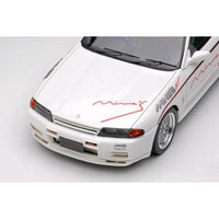 EM644A EIDOLON 1/43 Mine's Skyline GT-R(BNR32) N1 ホワイト(BBS LM Evolution ホイール)