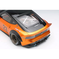EML137A EIDOLON 1/18 lb nation Fairlady Z(RZ34) (RS Watanabe 8spoke wheel) キャンディゴールド