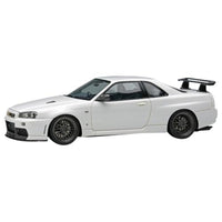EM681A EIDOLON 1/43 BUILT BY LEGENDS Mine's Skyline GT-R(BNR34) シラナミホワイト