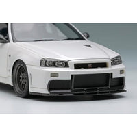 EM681A EIDOLON 1/43 BUILT BY LEGENDS Mine's Skyline GT-R(BNR34) シラナミホワイト