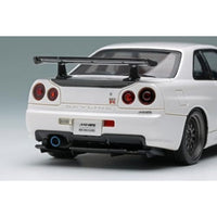 EM681A EIDOLON 1/43 BUILT BY LEGENDS Mine's Skyline GT-R(BNR34) シラナミホワイト
