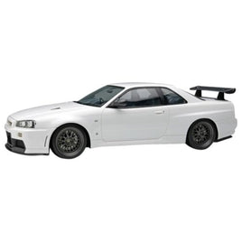 EML130A EIDOLON 1/18 BUILT BY LEGENDS Mine's Skyline GT-R(BNR34) シラナミホワイト