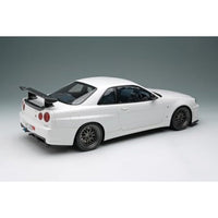 EML130A EIDOLON 1/18 BUILT BY LEGENDS Mine's Skyline GT-R(BNR34) シラナミホワイト
