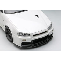 EML130A EIDOLON 1/18 BUILT BY LEGENDS Mine's Skyline GT-R(BNR34) シラナミホワイト