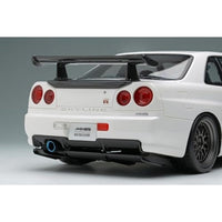 EML130A EIDOLON 1/18 BUILT BY LEGENDS Mine's Skyline GT-R(BNR34) シラナミホワイト