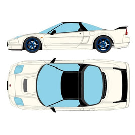 EM825A EIDOLON 1/43 Honda NSX-R (NA2) 2002 (TE37 Wheel) チャンピオンシップホワイト