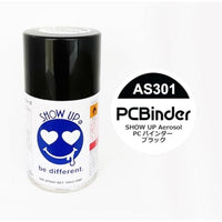 AS301 SHOW UP エアゾール PCバインダー ブラック
