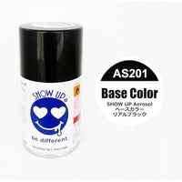 AS201 SHOW UP エアゾール ベースカラーリアルブラック